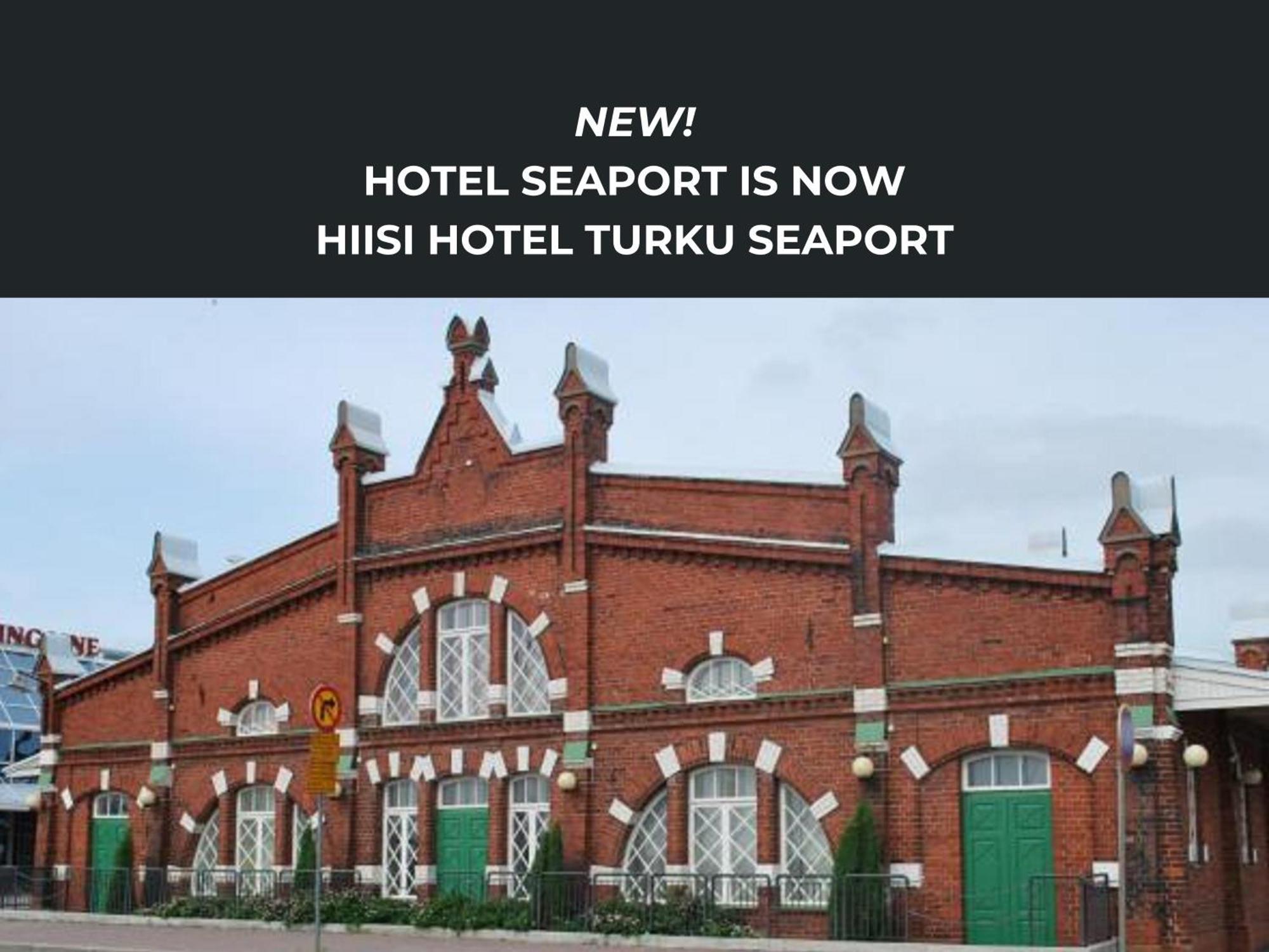 Hiisi Hotel Turku Seaport Exterior photo